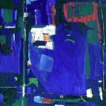 Eitempera/Jute, 1998, 80 x 80 cm