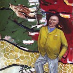 Eitempera/Baumwolle, 2003, 200 x 140 cm